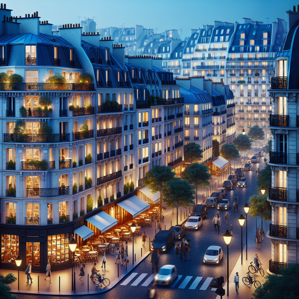 Article immobilier neuf Paris : Emily in Paris : Quand le Fictif Rencontre l'Immobilier Réel