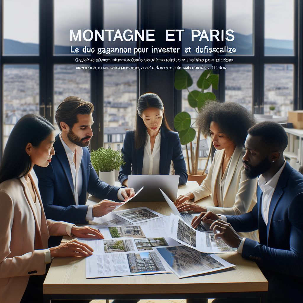 Article immobilier neuf Paris : Montagne et Paris : Le Duo Gagnant pour Investir et Défiscaliser