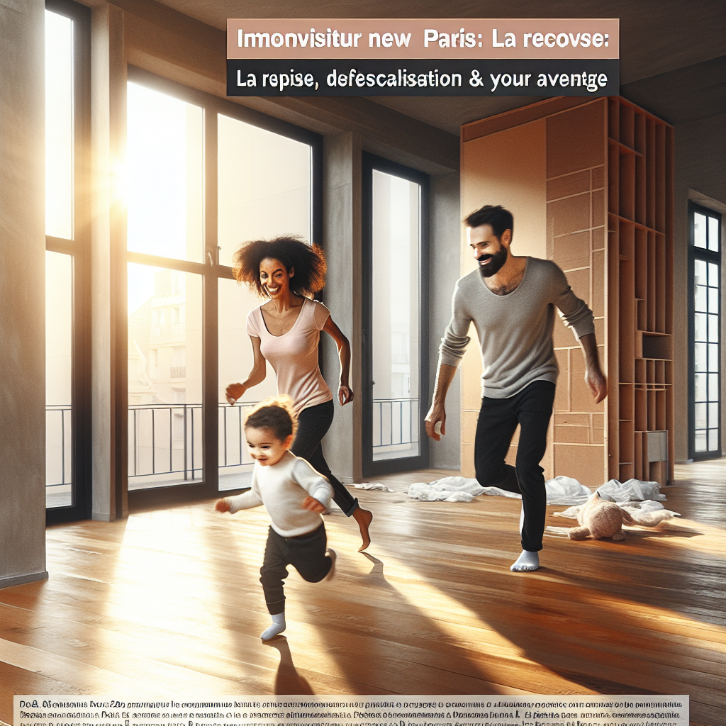 Article immobilier neuf Paris : Immobilier Neuf Paris : La Reprise, Défiscalisation &